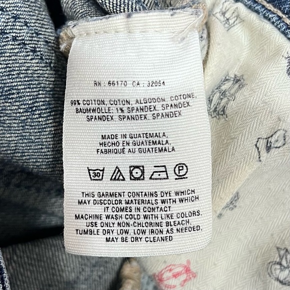 Anthropologie Pilcro and the Letterpress Mid Rise Faded Straight Leg Jeans - Picture 8 of 8